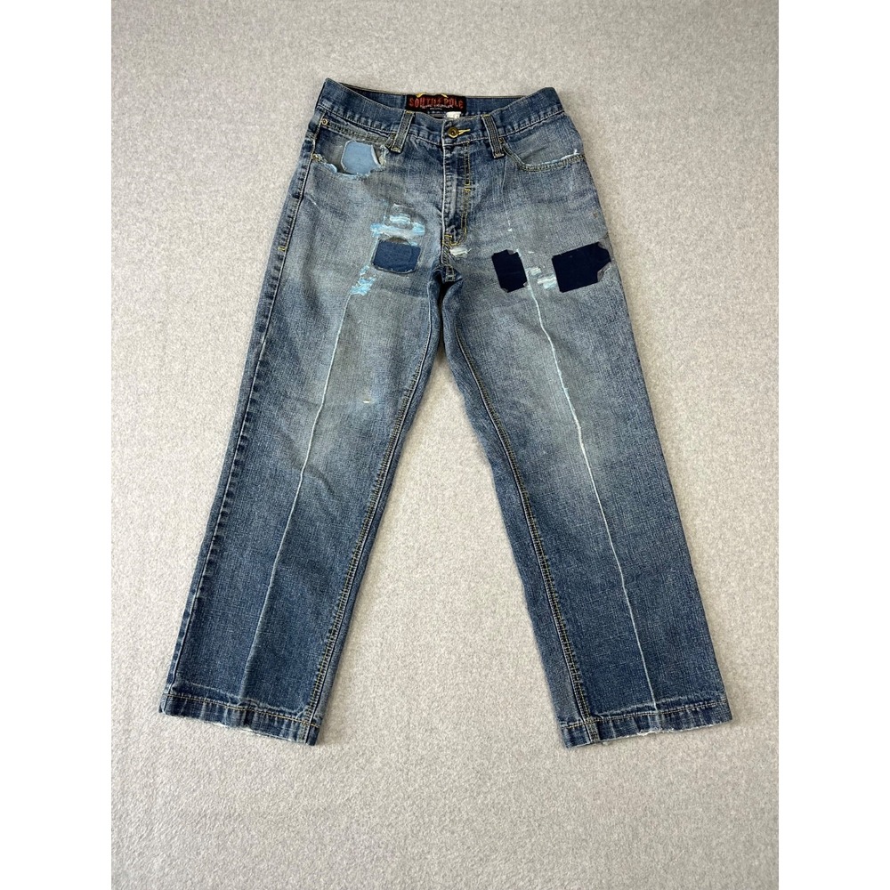 Vintage Southpole Metal Thunder Jeans Mens 32x28 Mens‎ Loose Fit Thrashed Skater